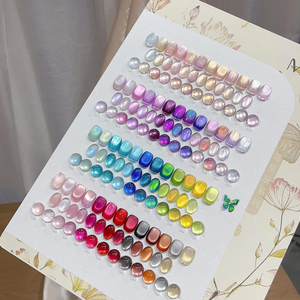 Esmalte de Uñas en Gel UV LED Ojo de Gato de Alta Calidad, Resistente al Agua, Secado Rápido, 50 Colores, 15ml, No Tóxico, en Botella, para Arte de Uñas, Personalizable - Product Image 2