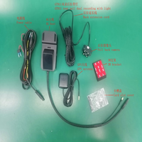 Cámara de salpicadero de doble lente 4G LTE con GPS y SIM frontal/trasera MDVR Black Box para seguimiento en tiempo real