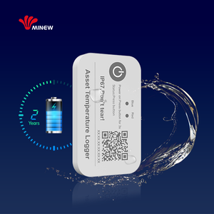 جهاز تتبع الموقع في الوقت الفعلي وتسجيل بيانات درجة الحرارة، علامة الأصول، منارة آيبيكون بلوتوث لاستشعار درجة الحرارة لسلسلة التبريد - Product Image 3