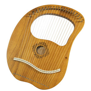 <span class=keywords><strong>Harpe</strong></span> lyre 21 cordes métalliques classique en bois massif d'acajou - Product Image 3
