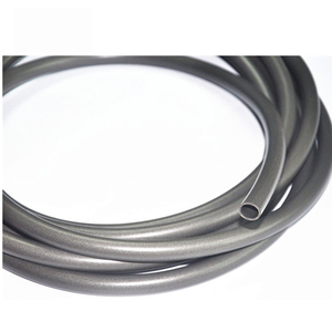 Tira de sellado inferior de Puerta de coche caucho extruido seguimiento diseño personalizado hueco 1*3mm tubo de goma conductora - Product Image 1