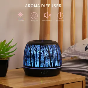 Manufacturer Supplier 500ml Large Capacity Whole Night Humidifier Aromatherapy Aroma Diffuser with Night Light