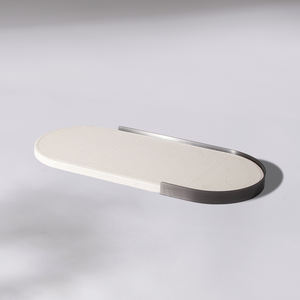 <span class=keywords><strong>Plateau</strong></span> à fruits secs personnalisé de luxe avec cadre en métal transparent, <span class=keywords><strong>plateau</strong></span> à fruits secs, sac à haricots, service à thé chinois, ensemble de tasses, plateaux de service - Product Image 1