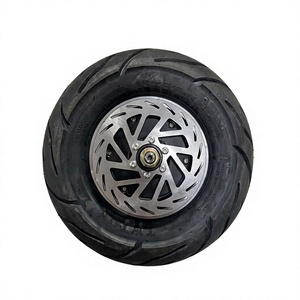 Roue de scooter électrique 60V 72V 4000W - 7500W avec moteur à moyeu sans balais et pneu tout-terrain de 11 pouces, 13 pouces ou 14 pouces. - Product Image 1
