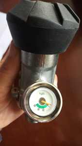 30MPA 탄소 섬유 실린더 6.8L 공기 호흡 장비 드레거용 압력 게이지가 있는 KHF-30U FEILUN <span class=keywords><strong>SCBA</strong></span> 실린더 밸브 - Product Image 3