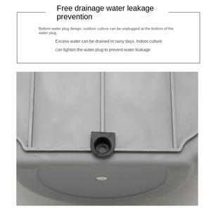 Maceta de resina semicircular para colgar en la pared de plástico de diseño moderno Meixuan, punto de fábrica de mimbre de imitación creativo al por mayor - Product Image 4