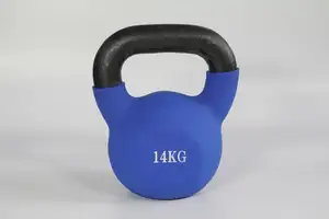 Vente chaude 2023 nouveau style équipement de gymnastique rond en néoprène kettlebelll de haute qualité