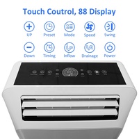 GREENFLY JJPRO Nuevo Aire Acondicionado Portátil Sin Ductos para el Hogar, 9000 BTU, Frío/Calor, CE, 120V/240V