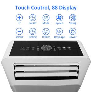 2022 nouveau panneau tactile, usage domestique, sans <span class=keywords><strong>tuyau</strong></span> 9000BTU, refroidissement et chauffage CE 120V 240V, <span class=keywords><strong>climatiseur</strong></span> <span class=keywords><strong>mobile</strong></span>, mini <span class=keywords><strong>climatiseur</strong></span> portable - Product Image 5