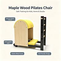Baril d'escalade en érable pour enfants, correcteur de posture pour enfants, petit correcteur de posture, entraînement de yoga pour adolescents, portable