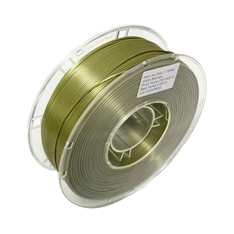Soie PLA Bronze - Poids net 1kg/rouleau