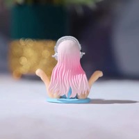 Figurines d'action d'anime de filles aux seins mignons qui secouent, accessoires de voiture, intérieur, poupée kawaii, jouet pour décorations de voiture
