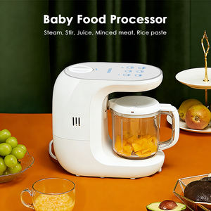 Bebek Maması Hazırlayıcı 5'i 1 Arada Dijital Akıllı Dokunmatik Püre Karıştırıcı Blender Doğrayıcı Mini Mutfak Robotu En İyi Hızlı Pişirici ve Buharlı Pişirici - Product Image 5