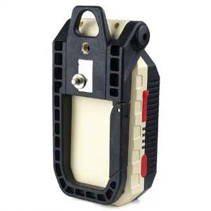 La nueva luz de trabajo portátil IP65 Cob con carga USB T6+LED, gancho magnético, indicador de energía y luz de emergencia. - Product Image 6