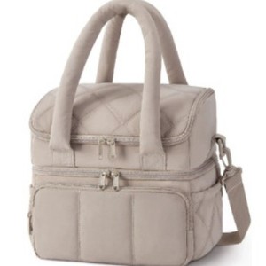 Borsa Termica V-Coool <span class=keywords><strong>in</strong></span> <span class=keywords><strong>Alluminio</strong></span> con Manico, Chiusura a Zip, Impermeabile, Portatile per Biberon, Latte Materno, Pranzo e Picnic - Product Image 2
