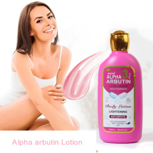 Lozione Corpo all'Alfa Arbutina, Alto Contenuto di Collagene e Vitamina E per Donne, Sbiancante e Anti-Macchie Scure, Idratante - Product Image 1