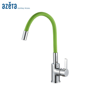 Single Handle Kitchen Mixer AT8864O Contemporary Design Stylish and Modern for Your Kitchen Space. Brushed Chrome Du - Product Image 3