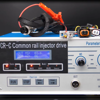 Testeur d'injecteur de V2-E CR-C avec machine d'équipement de test d'injection d'inductance de résistance piézoélectrique électromagnétique AHE 1025