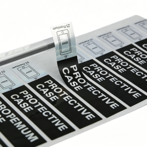 Autocollants d'étiquetage pour étuis de protection avec impression UV pour l'emballage d'électronique grand public - Product Image 1
