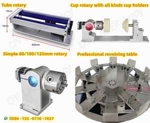 Láser de <span class=keywords><strong>CO2</strong></span> con Mesa Giratoria para Vasos, Láser de <span class=keywords><strong>CO2</strong></span> de 40w, Grabador Láser de <span class=keywords><strong>CO2</strong></span> para Vasos, Tazas, Botellas y Jarras - Product Image 2