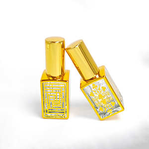Wholesale 100pcs Empty Attar Bottle 10ml Glass Perfume <strong>Oil</strong> Bottle Premium Quality Roller Luxury Free Sample Frost Matte - Product Image 5