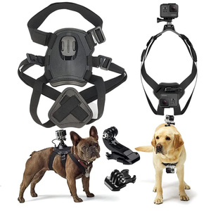 YEAH Soft regolabile <span class=keywords><strong>Go</strong></span> <span class=keywords><strong>Pro</strong></span> Dog Back Fixed Harness Mount Buckle pettorina per Gopro Hero Action Camera Pet Video Vlog - Product Image 6