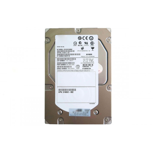 300GB 15K SAS Hard Disk Replacement Guide
