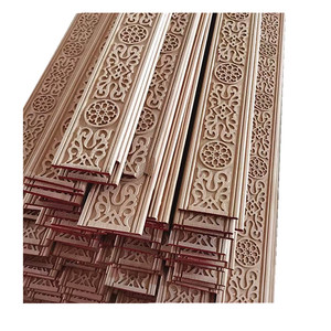 Modanature in <span class=keywords><strong>Legno</strong></span> Massello per Interni Decorative Cornici in <span class=keywords><strong>Legno</strong></span> per Porte Architravi - Product Image 2