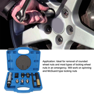 Podofo <strong>Wheel</strong> Lock <strong>Removal</strong> <strong>Kit</strong> <strong>Locking</strong> <strong>Wheel</strong> <strong>Nut</strong> Key Replacement Remover <strong>Kit</strong> Compatible with Virtually Most <strong>Wheel</strong> <strong>Nut</strong> Wholesale - Product Image 2
