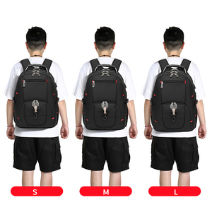 Mochila para Portátil Unisex de Diseño Simple, Estilo Casual y Antirrobo para Estudiantes y Negocios, con Cierre de Cremallera - Product Image 3