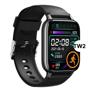Reloj Smart Watch 2023 TW2 1.8 pollici BT Call Fitness Health Smartwatch Smart watch