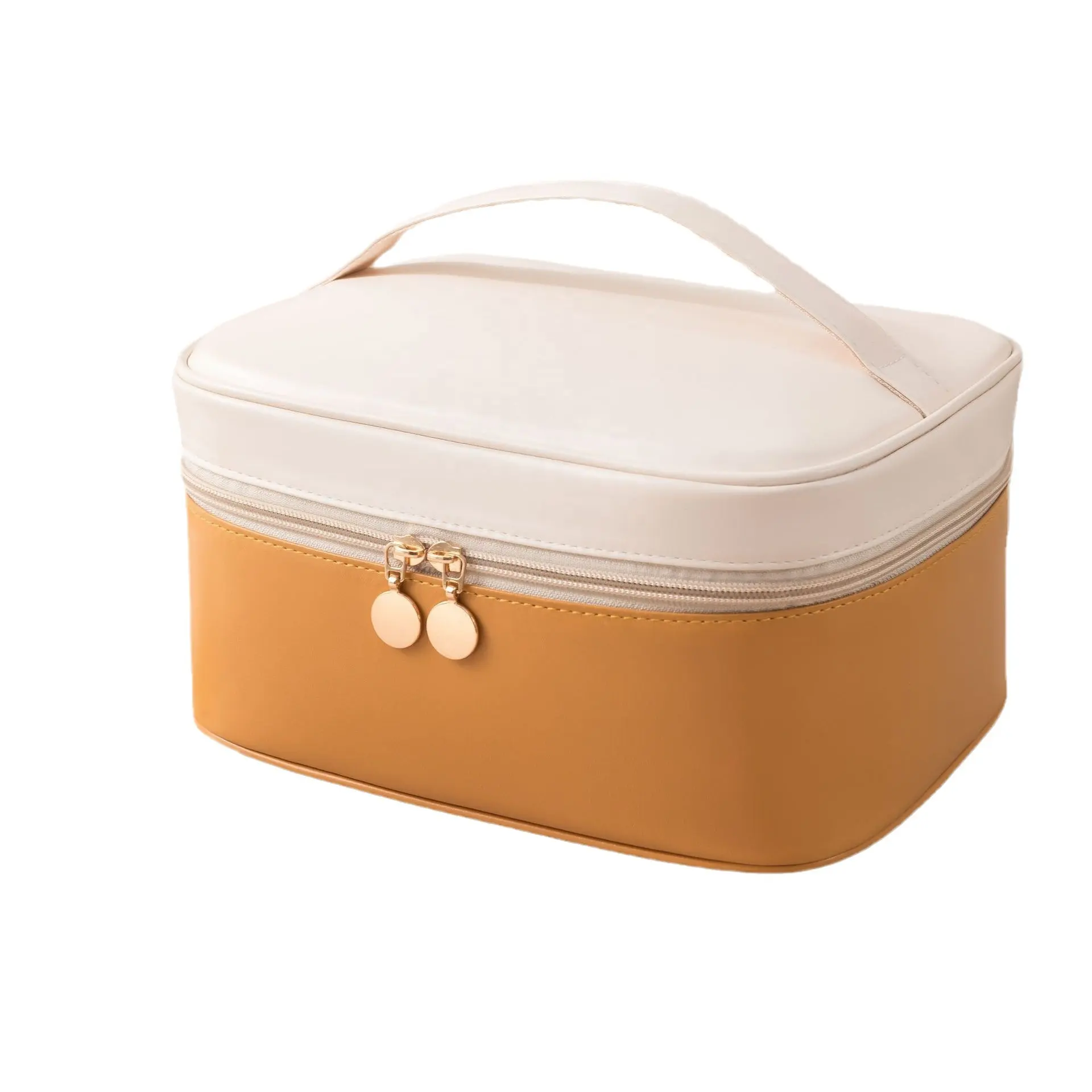 सिम्पैथीबैग थोक चमड़ा प्रसाधन सामग्री बैग अनुकूलित फैशन पु टॉयलेटरी चमड़ा यात्रा कॉस्मेटिक बैग पाउच मेकअप बैग