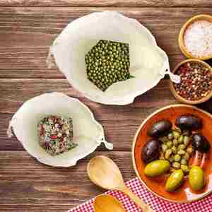 Personalized Wedding Party Gift Spice Wrap Recyclable Organic Cotton Drawstring <b>Bag</b> Canvas for Jewelry - Product Image 4