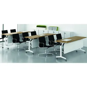 Greatway commercial furniture training 3 person conference train table
