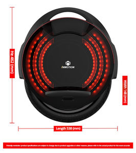 Monocycle INMOTION <span class=keywords><strong>V8F</strong></span>, vélo d'équilibre noir, vélo de mobilité pour les trajets quotidiens, à commande sensorielle - Product Image 5