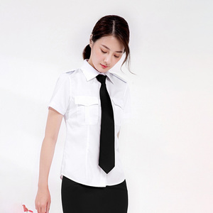 Camicia da lavoro bianca da donna nuovo abito da cerimonia estivo per uso di guardia - Product Image 2