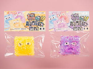Nuevo Juguete Antiestrés de TPR en Forma de Cubo de Queso de 6 cm, Color Personalizado, Juguete para Aliviar el Estrés y la Ansiedad para Niños y Adultos - Product Image 4