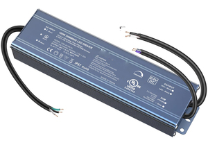 Controlador LED No Regulable <span class=keywords><strong>de</strong></span> 100-277V y 100W para Iluminación LED, Fuente <span class=keywords><strong>de</strong></span> Alimentación LED <span class=keywords><strong>de</strong></span> Voltaje Constante <span class=keywords><strong>de</strong></span> 24V con Protección Contra Cortocircuitos - Product Image 1