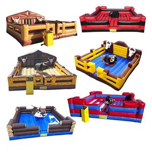 Toro Mecánico para Adultos para Exteriores, Juego Inflable de Rodeo, Colchoneta Inflable para Toro Mecánico - Product Image 3