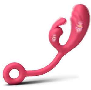 Vibrateur lapin, jouets sexuels pour femmes - Vibrateur interne, gode lapin, stimulateur clitoridien féminin avec 10 modes de vibration - Product Image 1