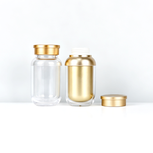 Food-Grade 150ml Double-Layer PS Acrylic Health Bottle With Lid For Supplementing <b>Liquid</b> <b>Vitamins</b> and Pills in Medicine Industry - Product Image 5