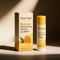 Baume à lèvres hydratant professionnel de qualité supérieure, naturel, doux, efficace, avancé, riche et quotidien, à la cire d'abeille, personnalisable OEM, pour le lancement et la promotion