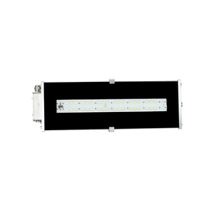 Lumière linéaire antidéflagrante IECEx ATEX Zone 1 Zone 2 pour zones dangereuses IP66 20W 40W 50W 80W avec batterie de secours 180 minutes - Product Image 3
