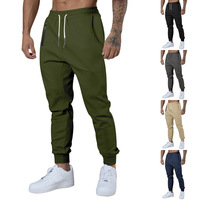 Manteau long pour hommes 2025 Automne/Hiver Nouveauté Pantalon de sport décontracté avec cordon de serrage Pantalon long respirant en stock