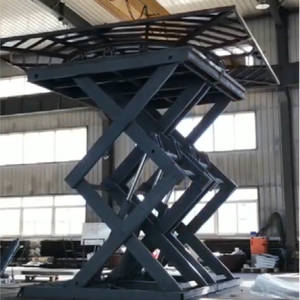 โต๊ะยกไฟฟ้าจอแสดงผลรถยนต์แพลตฟอร์มยกเวทีหมุนด้วยมอเตอร์ / เวทีหมุนกลมไฮดรอลิก - Product Image 3