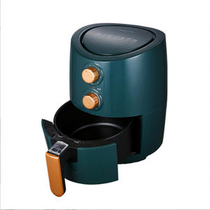 Wholesale <b>Air</b> <b>Fryer</b> 3.5L Electric Ceramic Coating Round Household Multi Functional Smart <b>Oven</b> For Frying Chicken - Product Image 2