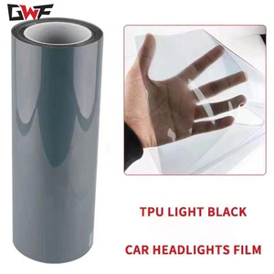 GWF Fabrica Película Protectora Fotocrómica de TPU TPH para Faros de Coche, Cambio de Color Gris, Película de Tinte para Faros - Product Image 6