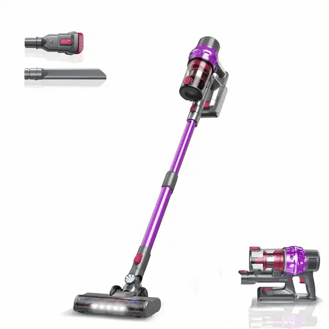 Bagless Cyclone Intelligent Cordless BLDC Stick Vacuum Cleaner with High Suction Power for Home