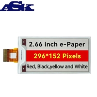 Layar E-Paper 2,66 Inci 296x152 Modul E-Ink SPI Daya Rendah Bistable EPD untuk Label Rak Elektronik ESL Label Harga IoT