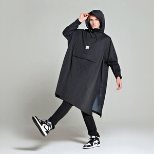 Chubasquero desechable de alta calidad para Poncho para senderismo Índice impermeable 10000mm Costura con cinta delantera Bolsillo pájaro Carol Impresión - Product Image 2